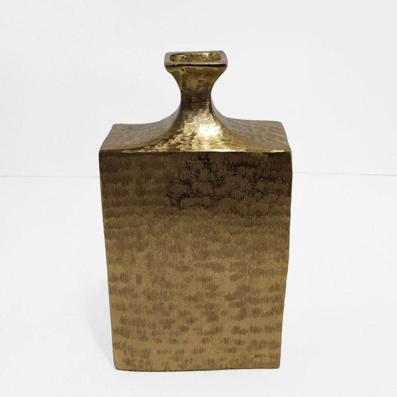 FLASCHE ΒΑΖΟ 19x10x36cm ΑΛΟΥΜΙΝΙΟ ΧΡΥΣΟ