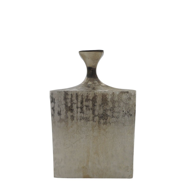 FLASCHE ΒΑΖΟ 18x9x28cm ΑΛΟΥΜΙΝΙΟ ΑΣΗΜΙ