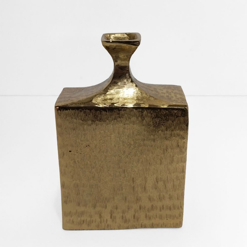 FLASCHE ΒΑΖΟ 18x9x28cm ΑΛΟΥΜΙΝΙΟ ΧΡΥΣΟ