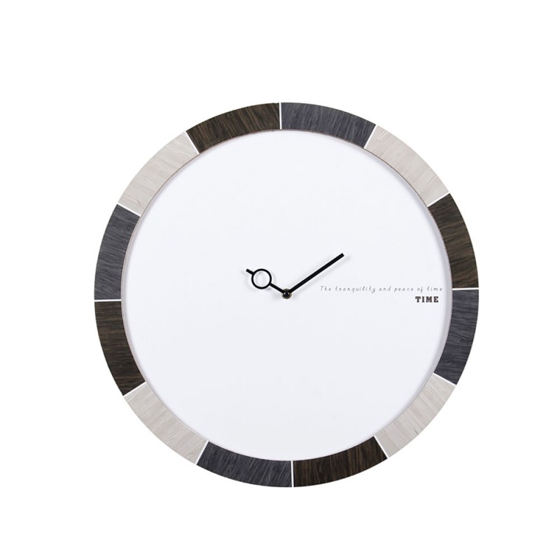 SHADES GREY ΡΟΛΟΪ ΤΟΙΧΟΥ 50x50x5cm MDF ΛΕΥΚΟ ΓΚΡΙ ΑΝΘΡΑΚΙ