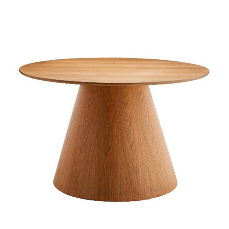 LOTUS ΤΡΑΠΕΖΙ ΡΟΤΟΝΤΑ ΦΥΣΙΚΟ 120x120xH72cm