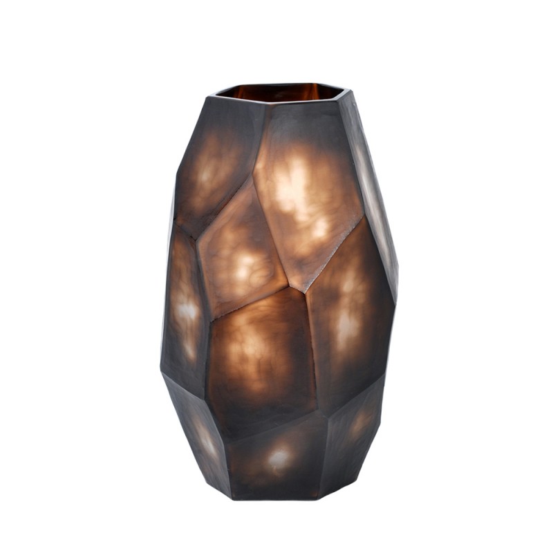 BARRY ΒΑΖΟ 22x22x33cm ΓΥΑΛΙ ΣΟΚΟΛΑ