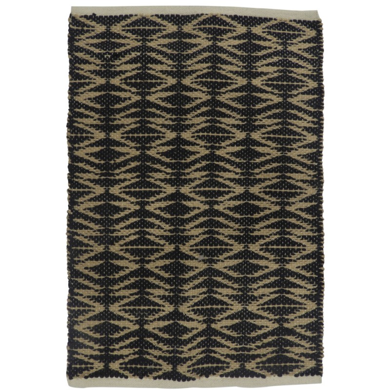 AFRICA ΧΑΛΑΚΙ 60x90cm ΓΙΟΥΤΑ ΜΑΥΡΟ ΜΠΕΖ ΒΑΜΒΑΚΙ