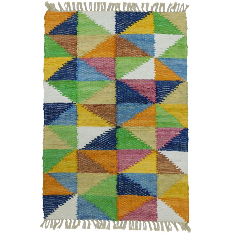 TRIGONAL ΧΑΛΑΚΙ 60x90cm ΒΑΜΒΑΚΙ ΠΟΛΥΧΡΩΜΟ