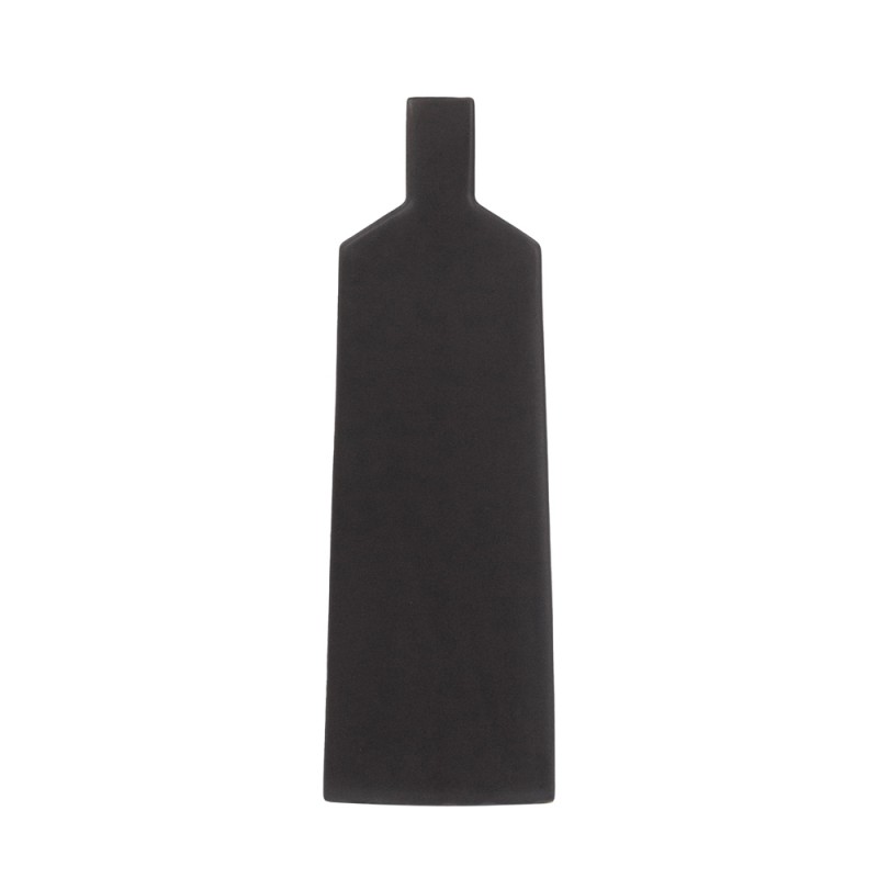 LUI ΒΑΖΟ 15x5x35cm ΚΕΡΑΜΙΚΟ ΑΝΘΡΑΚΙ ΜΑΤ