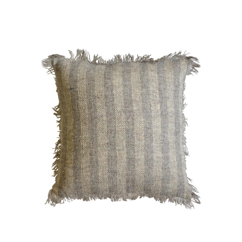 SABLE 4 ΔΙΑΚΟΣΜΗΤΙΚΟ ΜΑΞΙΛΑΡΙ 45x45cm ΒΑΜΒΑΚΙ ΜΠΕΖ ΚΑΦΕ