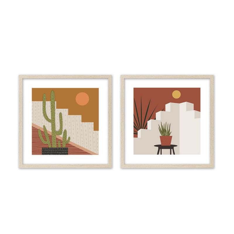 DIVINO ΠΙΝΑΚΑΣ 50x50x2cm MDF ΠΟΛΥΧΡΩΜΟ ΧΑΡΤΙ ΦΥΣΙΚΟ