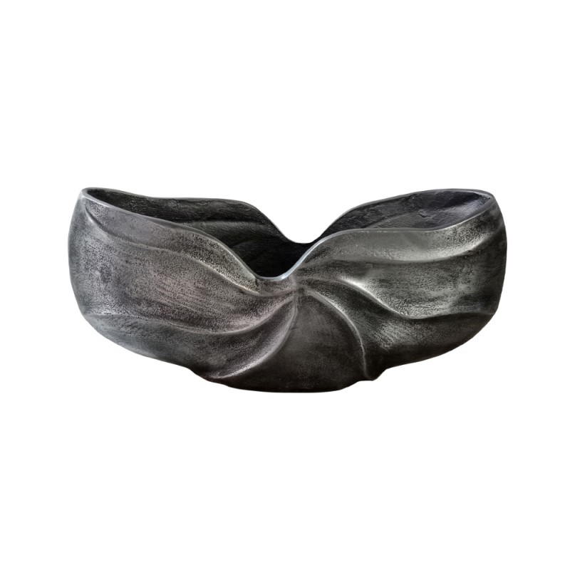 IWA 2 ΒΑΖΟ 39x9x19cm ΑΛΟΥΜΙΝΙΟ ΑΣΗΜΙ ΑΝΤΙΚΕ