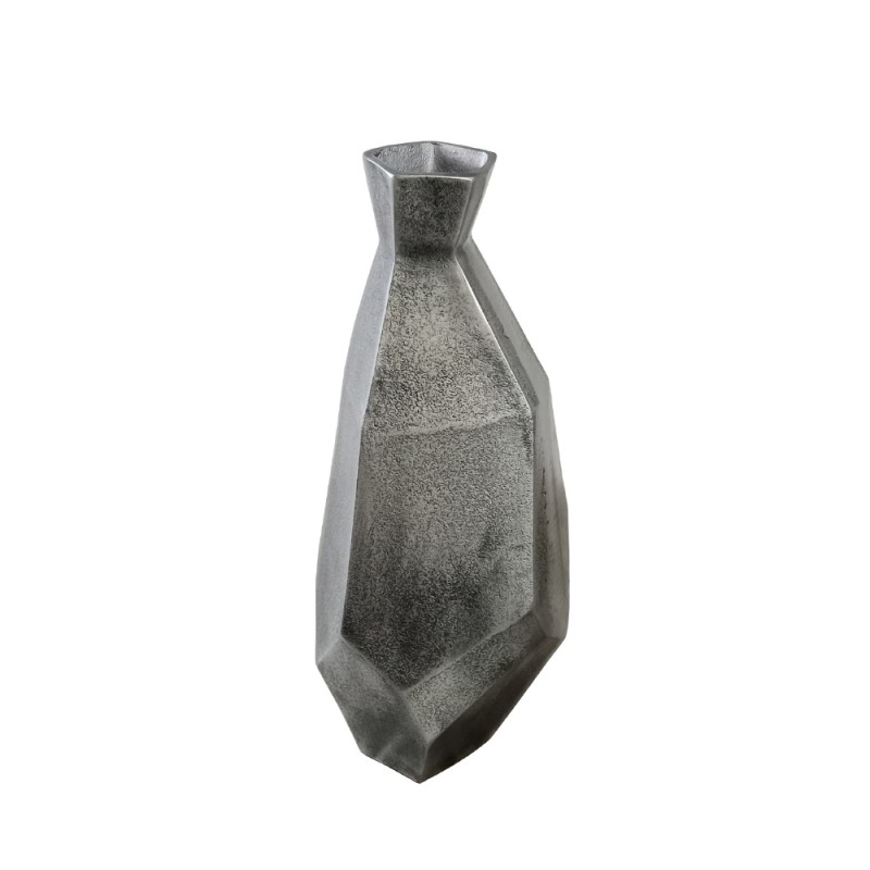 IWA 4 ΒΑΖΟ 17x17x25cm ΑΛΟΥΜΙΝΙΟ ΑΣΗΜΙ ΑΝΤΙΚΕ