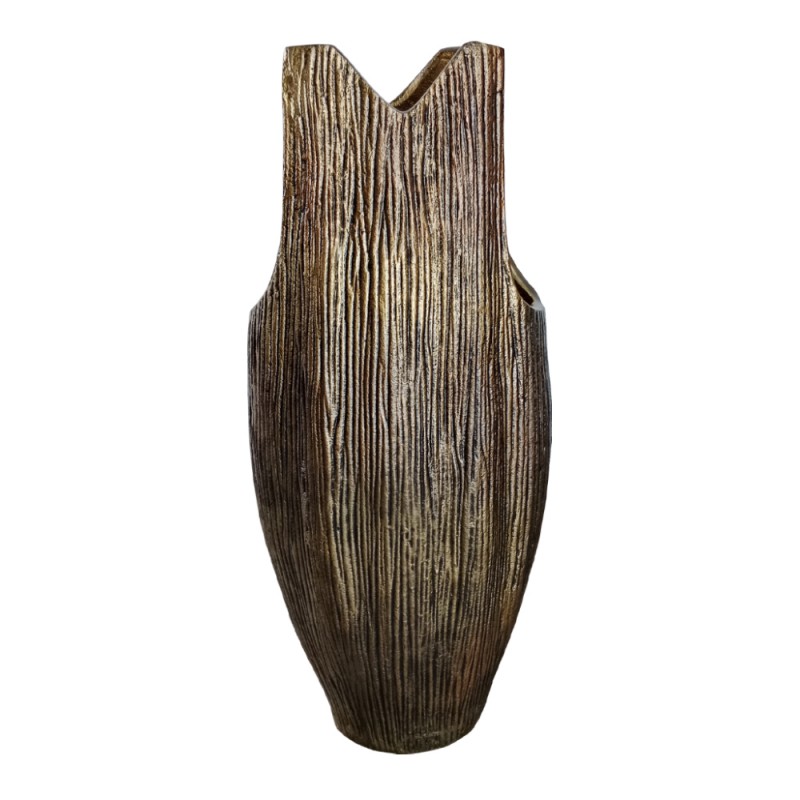 BAJAN ΒΑΖΟ 20x14x46cm ΑΛΟΥΜΙΝΙΟ ΧΡΥΣΟ ΑΝΤΙΚΕ