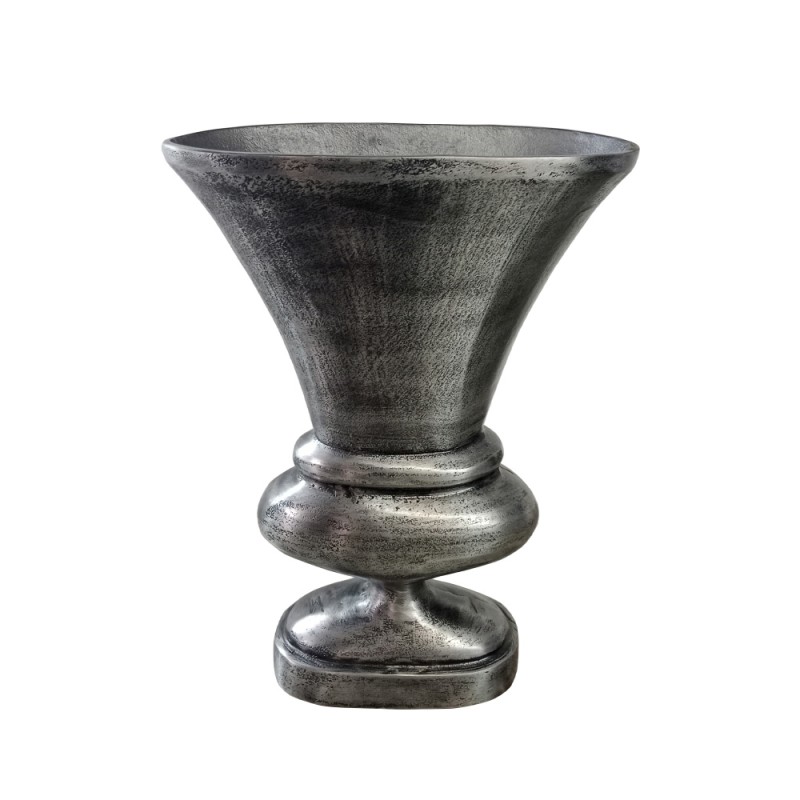 MUT ΒΑΖΟ 32x16x46cm ΑΛΟΥΜΙΝΙΟ ΑΣΗΜΙ ΑΝΤΙΚΕ