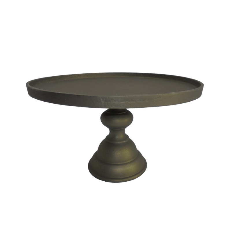 CAPE ΠΛΑΤΩ ΜΕ ΠΟΔΙ 36x36x23cm ΑΛΟΥΜΙΝΙΟ TITAN