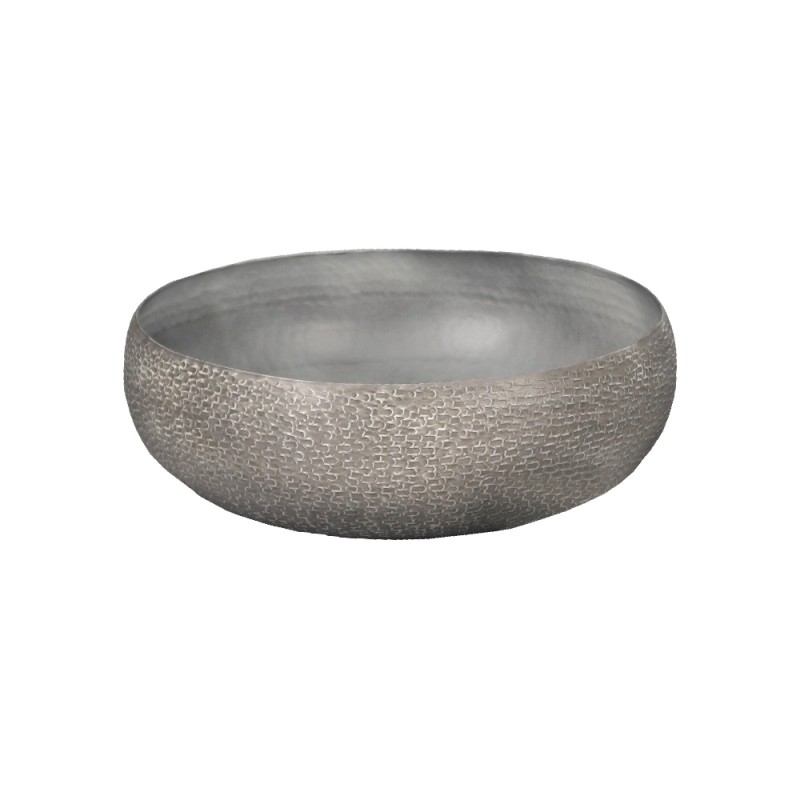 ANDROS ΜΠΩΛ ΔΙΑΚΟΣΜΗΣΗΣ 34x34x11cm ΑΛΟΥΜΙΝΙΟ WHITE WASHED