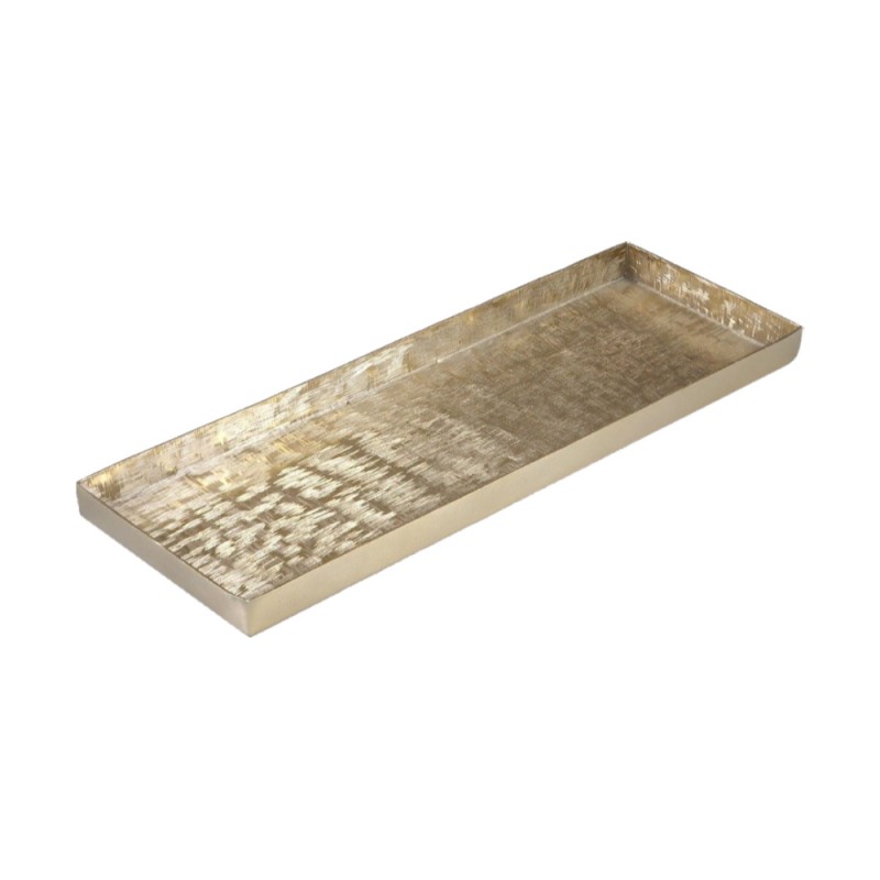 ORLY ΔΙΣΚΟΣ ΔΙΑΚΟΣΜΗΣΗΣ 52x20x3cm ΑΛΟΥΜΙΝΙΟ ΣΑΜΠΑΝΙ