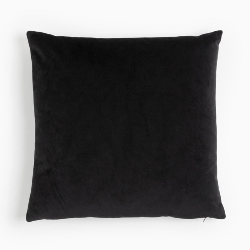 PANTHER ΔΙΑΚΟΣΜΗΤΙΚΟ ΜΑΞΙΛΑΡΙ 45x45cm ΒΕΛΟΥΔΟ ΜΑΥΡΟ