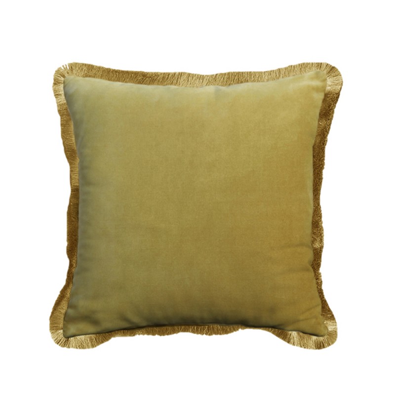 MORRIS ΔΙΑΚΟΣΜΗΤΙΚΟ ΜΑΞΙΛΑΡΙ 45x45cm ΒΕΛΟΥΔΟ DIJON ΧΡΥΣΟ