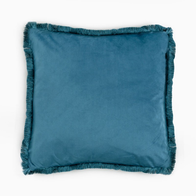 MOANNE ΔΙΑΚΟΣΜΗΤΙΚΟ ΜΑΞΙΛΑΡΙ 45x45cm ΒΕΛΟΥΔΟ ΠΕΤΡΟΛ