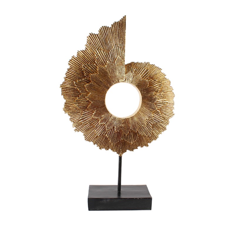 MALI ΔΙΑΚΟΣΜΗΤΙΚΟ TOTEM 32x10x53cm POLYRESIN ΧΡΥΣΟ ΜΑΥΡΟ