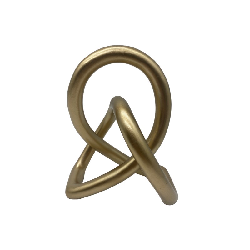 TORI ΔΙΑΚΟΣΜΗΤΙΚΟ ΚΟΜΠΟΣ 14x11x17cm POLYRESIN ΧΡΥΣΟ