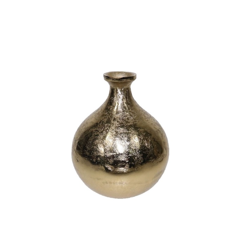 BARNA ΒΑΖΟ 13x13x17cm ΑΛΟΥΜΙΝΙΟ ΧΡΥΣΟ