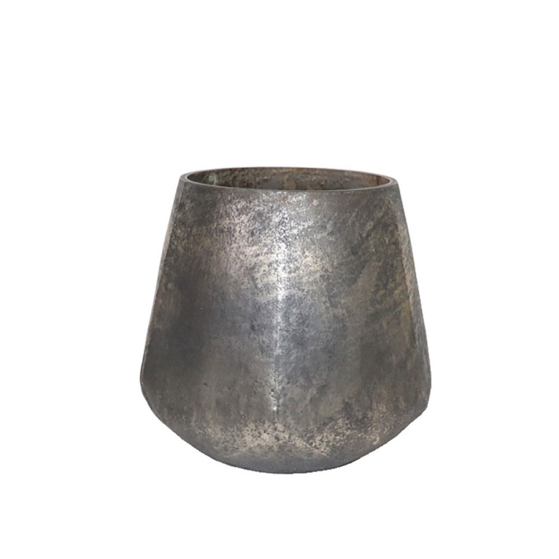 CAMPAL ΒΑΣΗ ΡΕΣΩ 18x18x16cm ΓΥΑΛΙ ΧΡΥΣΟ ΜΠΡΟΝΖΕ ΑΣΗΜΙ