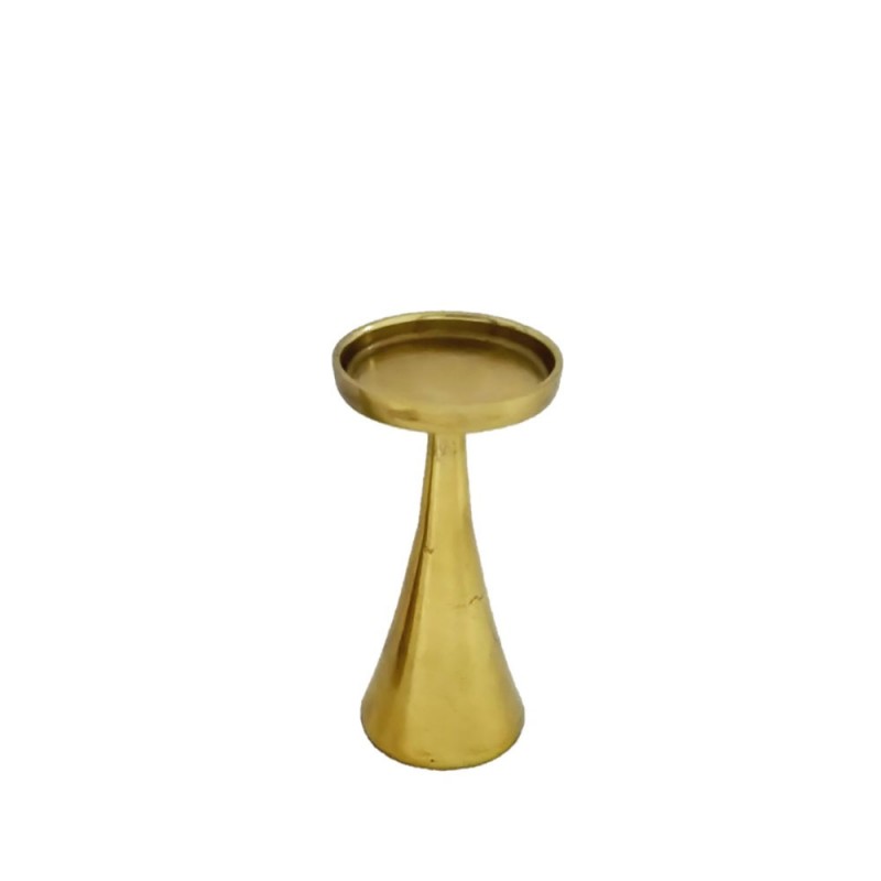 CON ΚΗΡΟΠΗΓΙΟ 11x11x22cm ΑΛΟΥΜΙΝΙΟ ΧΡΥΣΟ