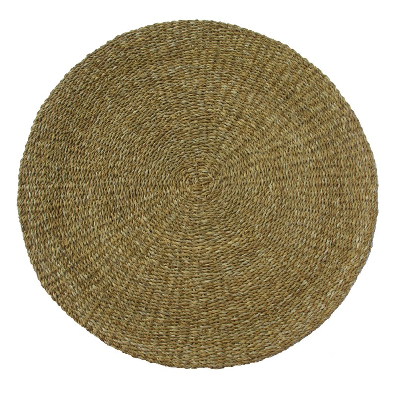 NEREA ΧΑΛΙ ΣΑΛΟΝΙΟΥ 150x150cm SEAGRASS ΦΥΣΙΚΟ