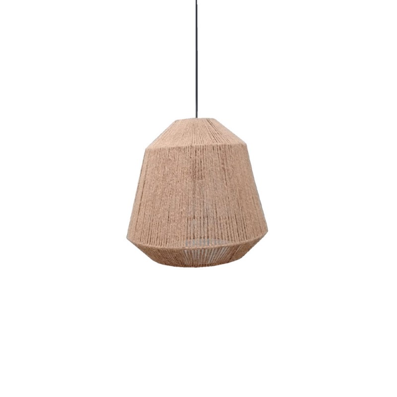 ROPE B ΦΩΤΙΣΤΙΚΟ ΟΡΟΦΗΣ 35x35x37cm ΓΙΟΥΤΑ ΦΥΣΙΚΟ ΜΕΤΑΛΛΟ