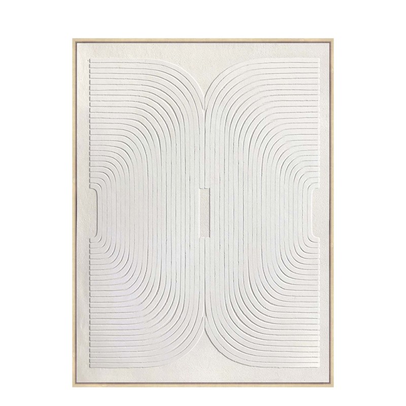 MIRAGE ΠΙΝΑΚΑΣ ΔΙΑΚΟΣΜΗΣΗΣ 90x120x4cm ΚΑΜΒΑΣ ΛΕΥΚΟ ΞΥΛΟ ΦΥΣΙΚΟ