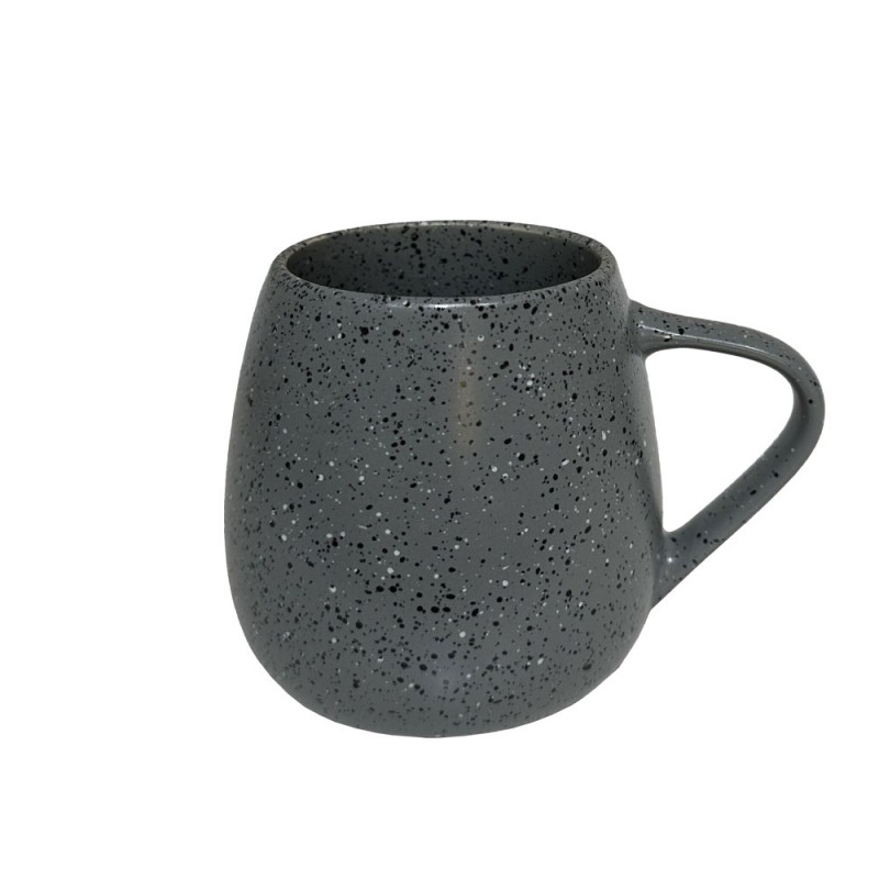 STONE ΚΟΥΠΑ 7x7x9cm STONEWARE ΓΚΡΙ ΑΝΟΙΧΤΟ ΜΑΥΡΟ ΛΕΥΚΟ