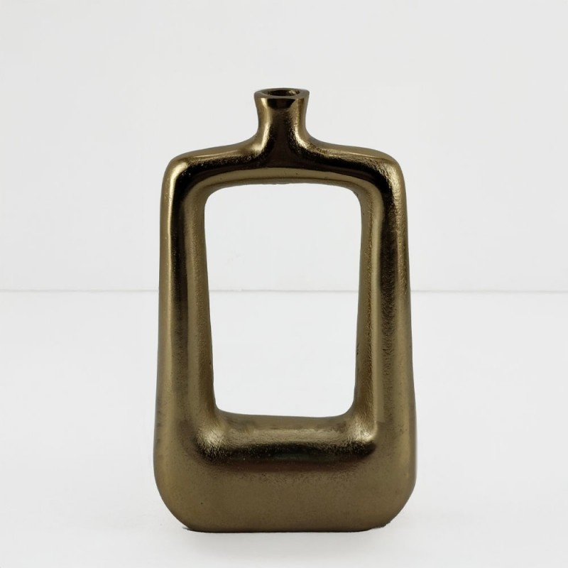 NAZAR ΒΑΖΟ 19x6x32cm ΑΛΟΥΜΙΝΙΟ ΧΡΥΣΟ