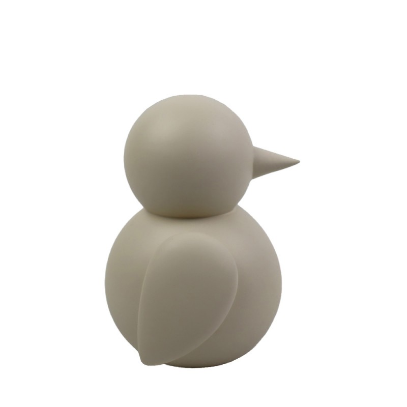 ODIN ΔΙΑΚΟΣΜΗΤΙΚΟ ΠΟΥΛΙ 13x12x16cm POLYRESIN ΜΠΕΖ