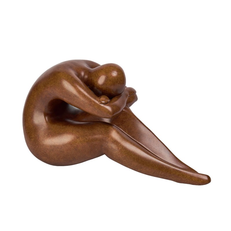 KARSON ΔΙΑΚΟΣΜΗΤΙΚΗ ΦΙΓΟΥΡΑ 57x23x30cm POLYRESIN ΚΑΦΕ