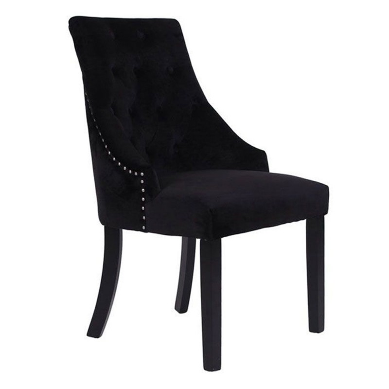 RETRO ΚΑΡΕΚΛΑ ΜΑΥΡΟ 56x63x93cm