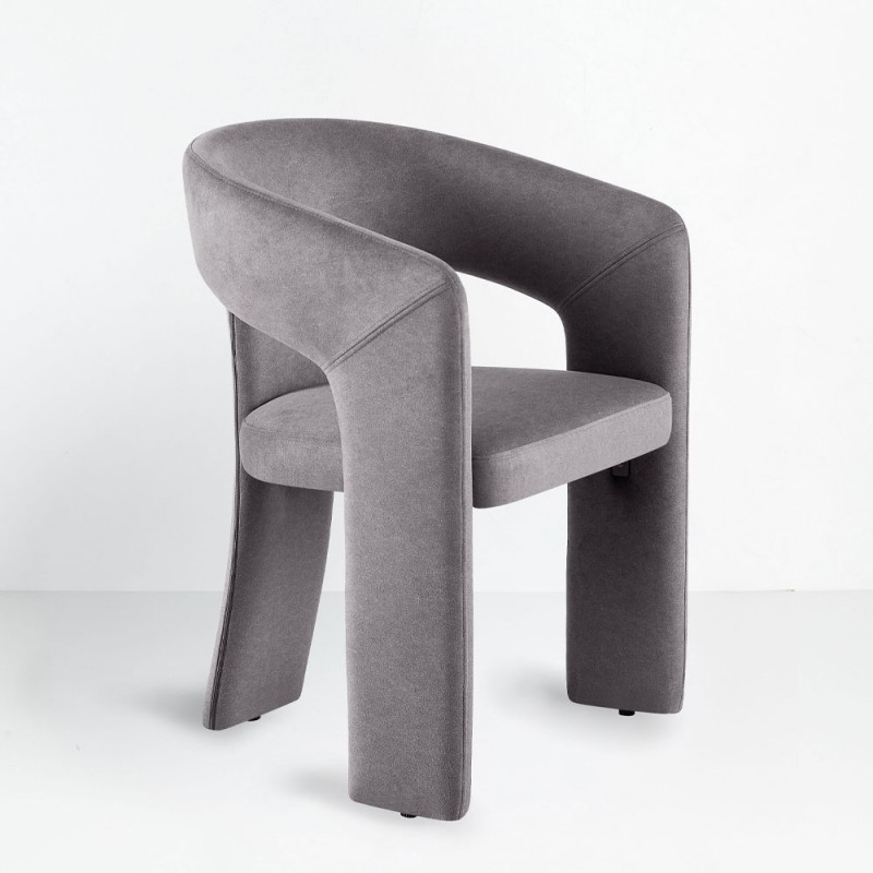 COCO ΚΑΡΕΚΛΑ ΠΟΛΥΘΡΟΝΑ ΓΚΡΙ ΣΚΟΥΡΟ 60x56x81