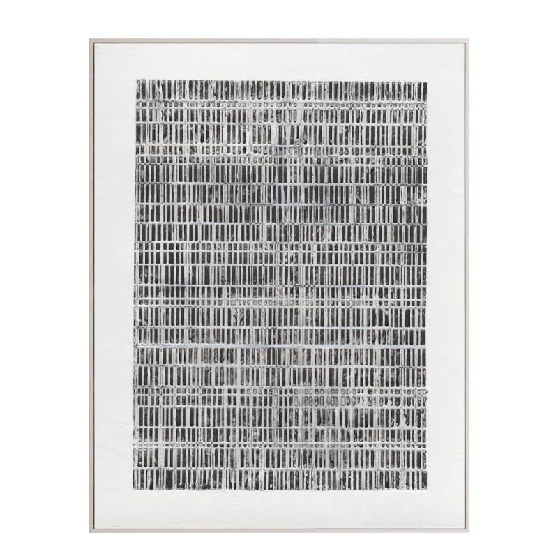 SOMETIMES ΠΙΝΑΚΑΣ ΔΙΑΚΟΣΜΗΣΗΣ 90x120x5cm ΚΑΜΒΑΣ ΛΕΥΚΟ ΜΑΥΡΟ ΞΥΛΟ ΛΕΥΚΟ