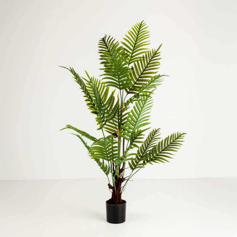 PEARL MALLOW ΔΕΝΤΡΟ ΤΕΧΝΗΤΟ ΣΕ ΓΛΑΣΤΡΑ 130cm ΥΦΑΣΜΑ ΠΡΑΣΙΝΟ PVC