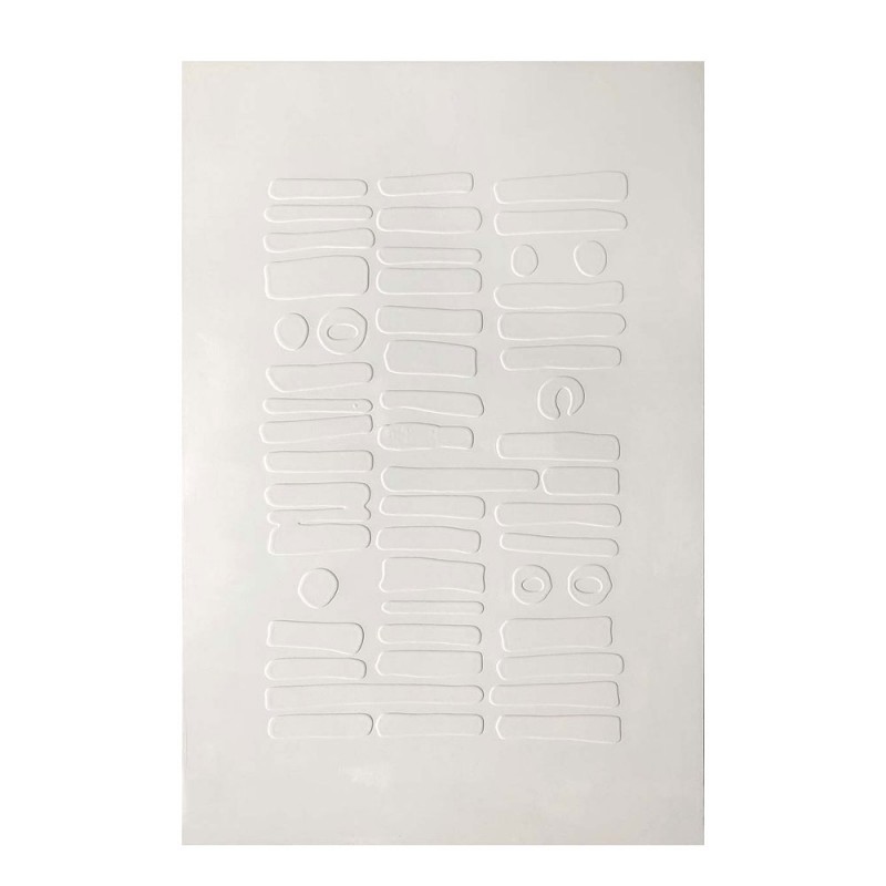 IMPRINT ΠΙΝΑΚΑΣ ΔΙΑΚΟΣΜΗΣΗΣ 80x120x4cm ΚΑΜΒΑΣ ΛΕΥΚΟ MDF