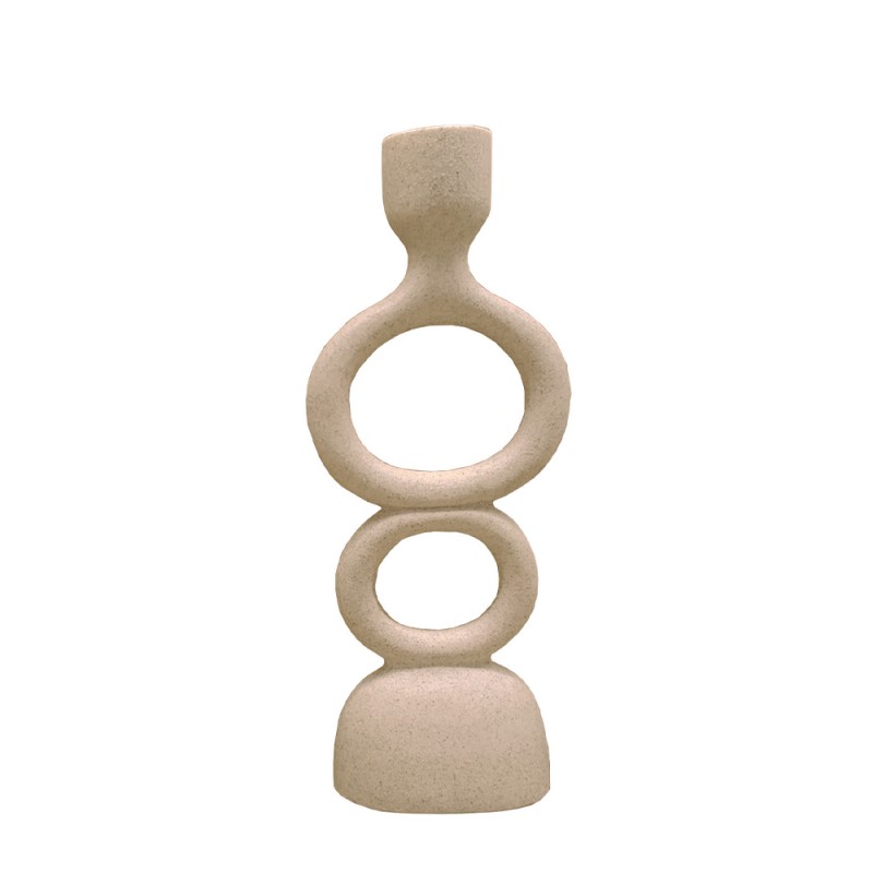 UMA L ΚΗΡΟΠΗΓΙΟ 13x7x30cm POLYRESIN ΜΠΕΖ