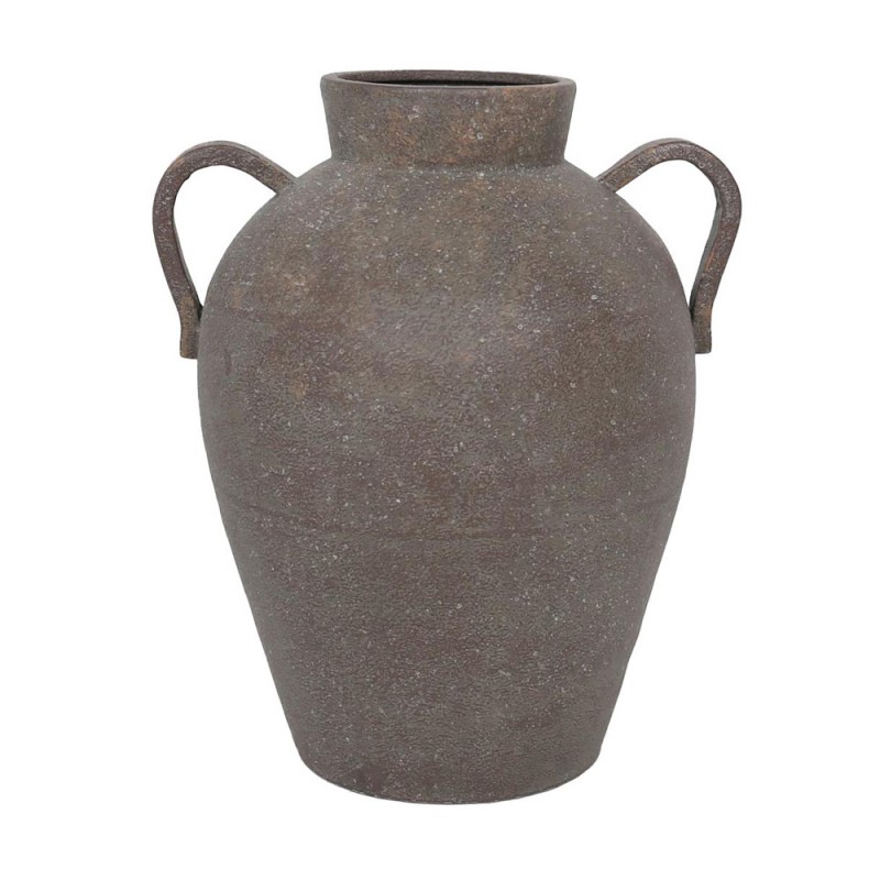 HYDRA ΒΑΖΟ 30x26x35cm ΜΕΤΑΛΛΟ ΓΚΡΙ