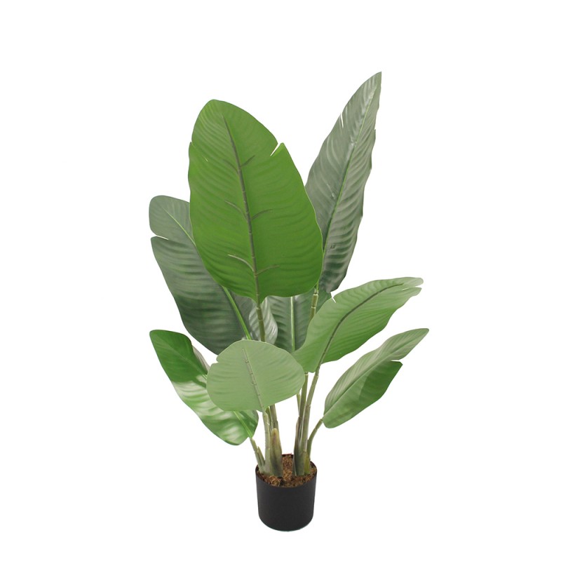 BANANA ΔΕΝΤΡΟ ΤΕΧΝΗΤΟ ΣΕ ΓΛΑΣΤΡΑ 75cm PEVA ΠΡΑΣΙΝΟ