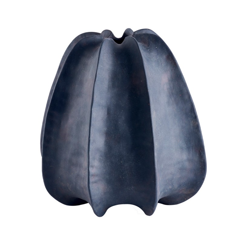 THALIS ΒΑΖΟ 34x34x34cm ΚΕΡΑΜΙΚΟ ΜΑΥΡΟ