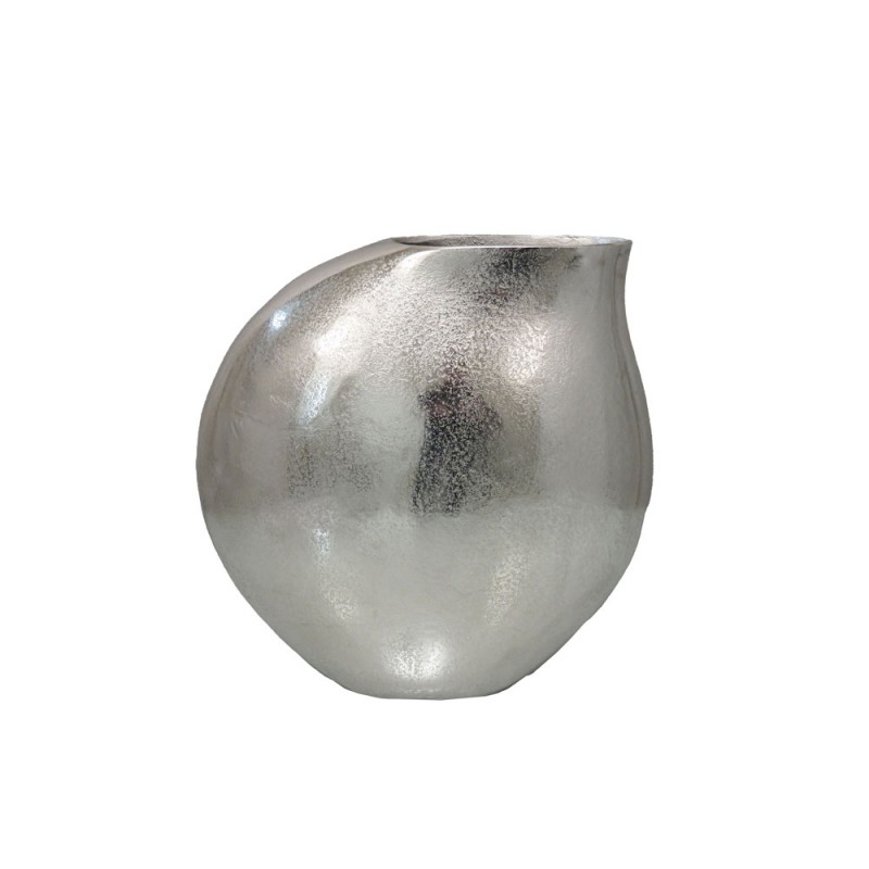 BRONTIE ΒΑΖΟ 40x17x40cm ΑΛΟΥΜΙΝΙΟ ΑΣΗΜΙ