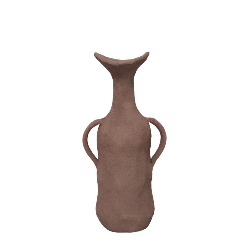 NATHEN ΒΑΖΟ 13x8.5x25cm ΑΛΟΥΜΙΝΙΟ ΜΠΕΖ