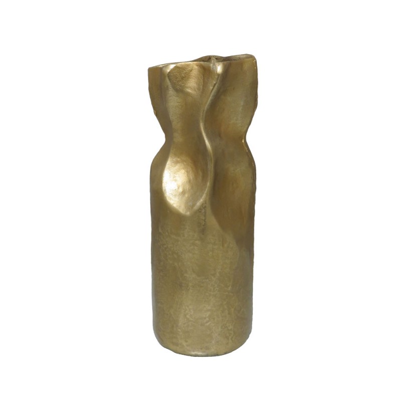 GRANTAS ΒΑΖΟ 16x16x43cm ΑΛΟΥΜΙΝΙΟ ΧΡΥΣΟ