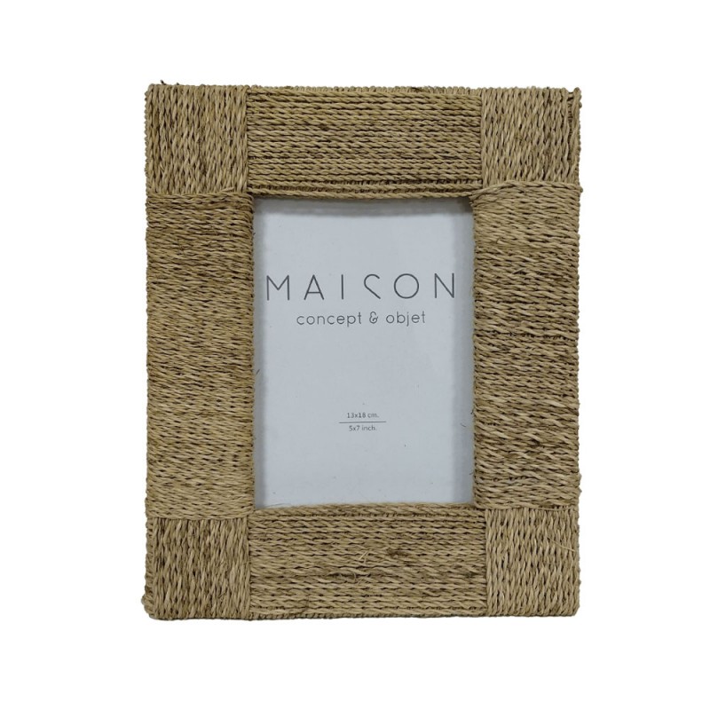 MOSI ΚΟΡΝΙΖΑ 28x23x3cm SEAGRASS ΦΥΣΙΚΟ ΓΥΑΛΙ