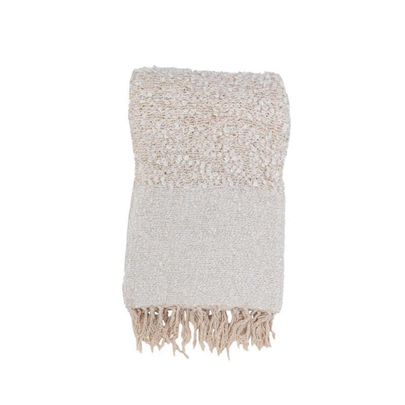 SIMPUL ΡΙΧΤΑΡΙ ΔΙΑΚΟΣΜΗΤΙΚΟ 130x170cm ΥΦΑΣΜΑ ΛΕΥΚΟ ΜΠΕΖ