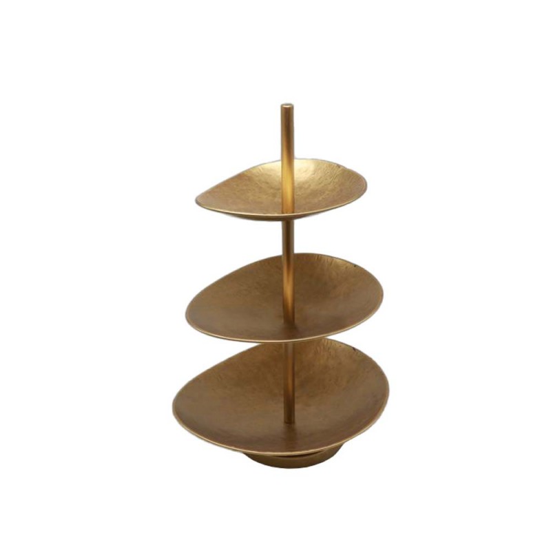 SERVITE ΟΡΝΤΕΒΙΕΡΑ 32x27.5x49cm ΜΕΤΑΛΛΟ ΧΡΥΣΟ ΜΕΤΑΛΛΙΚΟ