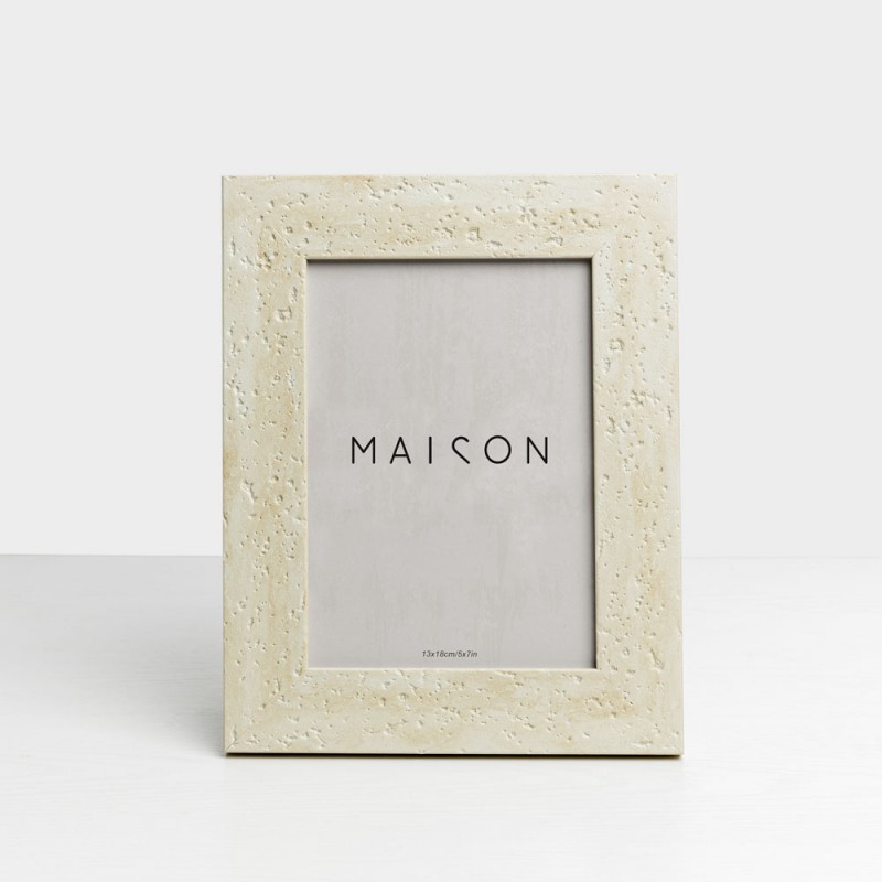 LITHOS ΚΟΡΝΙΖΑ 18.6x1.5x23.7cm POLYRESIN BEIGE ΓΥΑΛΙ