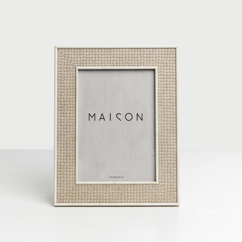 ESTRAZZO ΚΟΡΝΙΖΑ 18.6x1.4x23.7cm POLYRESIN PURO ΓΚΡΙ ΓΥΑΛΙ